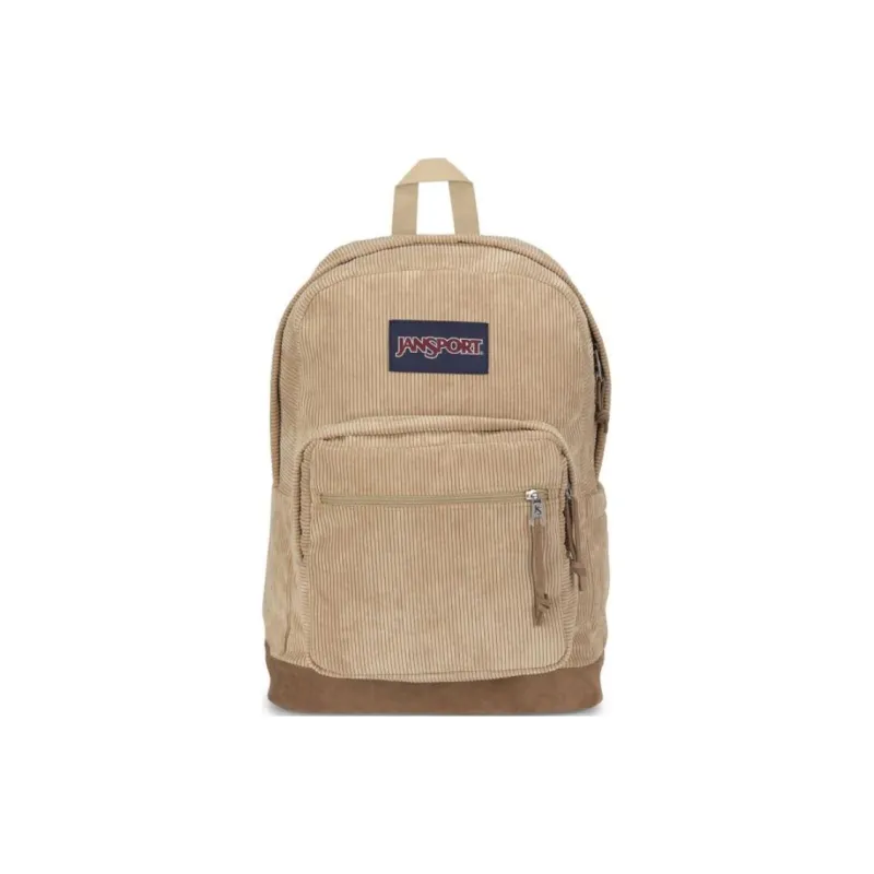 JanSport Corduroy Backpack Unisex Curry-0