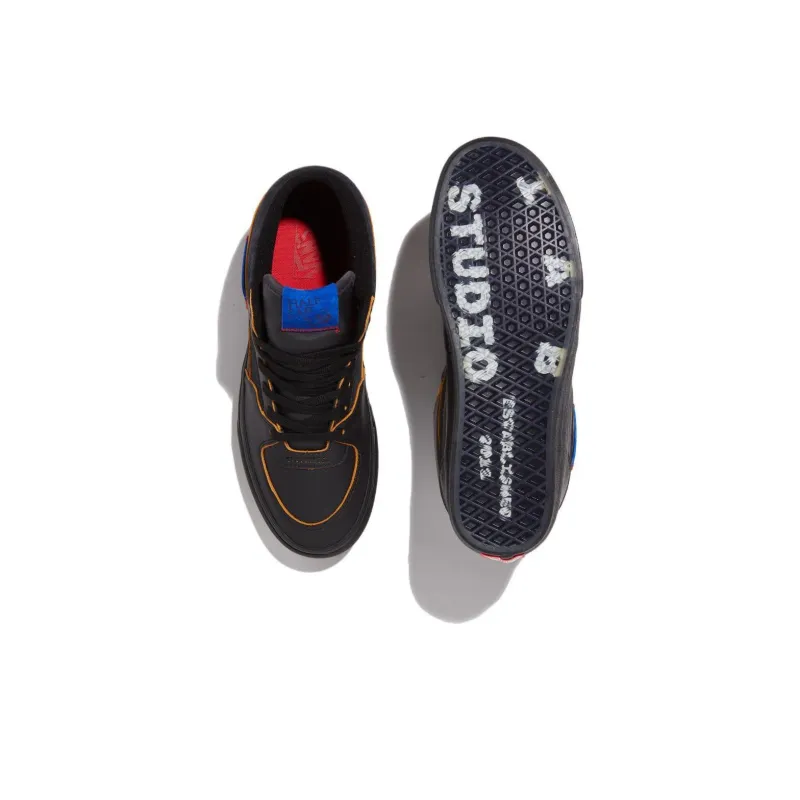 IAB STUDIO x Vans Cushioning Mid Top Skateboard Shoes Unisex Black-3