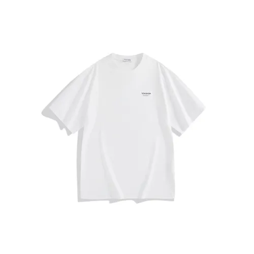 PEACEBIRD MEN T-Shirts Men White 1 Loose Fit