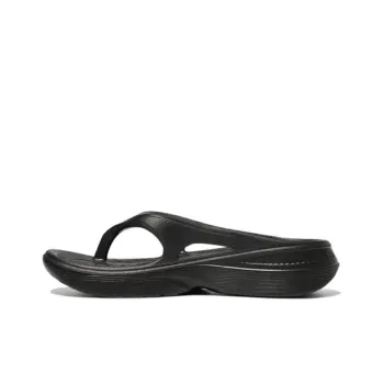 FILA EVA Quiet, Odor Resistant, Slip Resistant Flip Flops Unisex Black