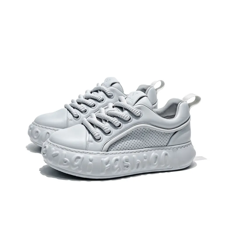 MOERBAI Breathable Height Increasing Low-Top Casual Shoes Unisex-7