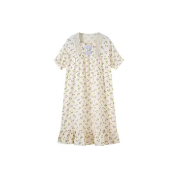 Ta Yan Nightgown Women's Apricot