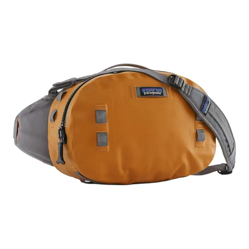 Patagonia 9L Crossbody Outdoor Bag Fanny Pack Recycled Nylon With Polyester And Polyurethane With TPU Caramel Unisex-0