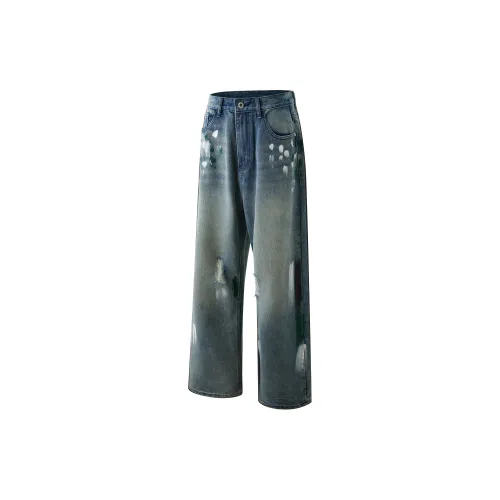 APUNCHLINEWORKSHOP Unisex Jeans