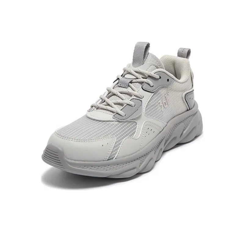 361° Abrasion Resistant Low Top Running Shoes Women's Gray-1