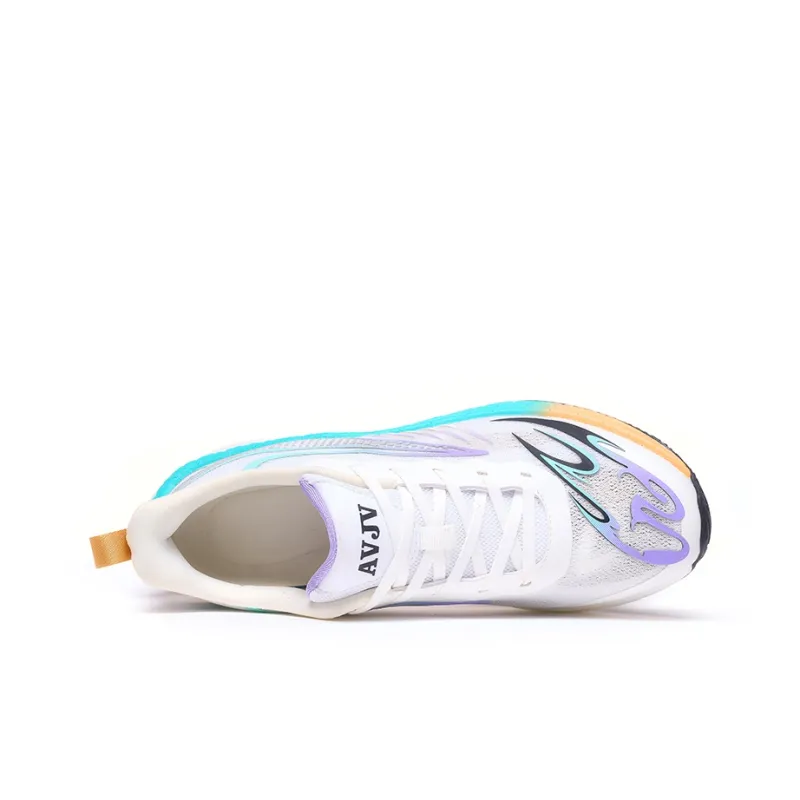 AVJV Running Shoes Women's Low Top Silver-2