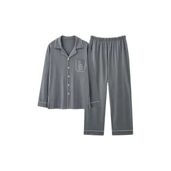MIIOW Pajama Set Men's Flower Ash Pot
