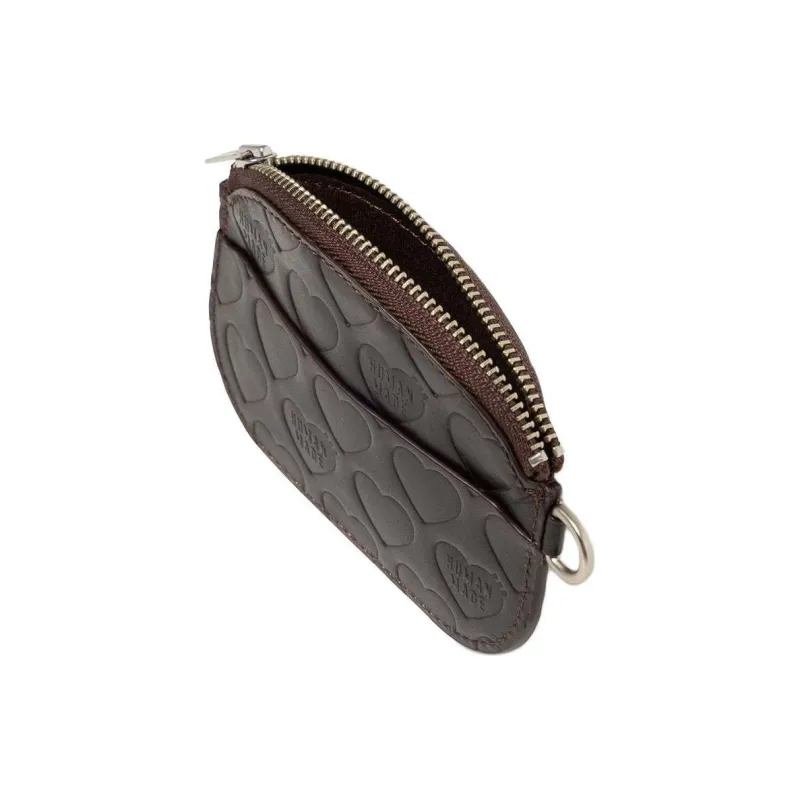 HUMAN MADE Cow Leather With Leather Coin Purse Unisex Beige/Brown/Black-5