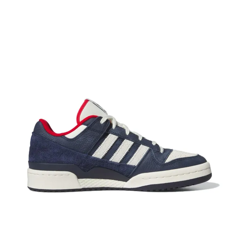 Adidas Forum Low Cl Night Indigo Ivory Better Scarlet-1