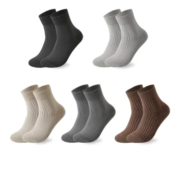 SEPTWOLVES Mid Calf Socks Men's 5 Pack Gift Box Set