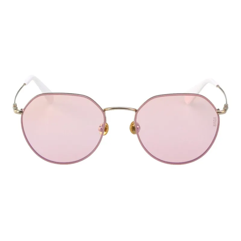 VEDI VERO Oval Sunglasses Unisex Silver-1