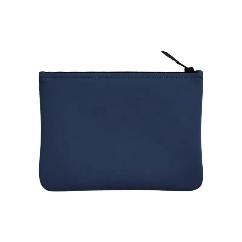 HERMES Polyamide Clutch Small Size Women's Deep Sea Blue-1
