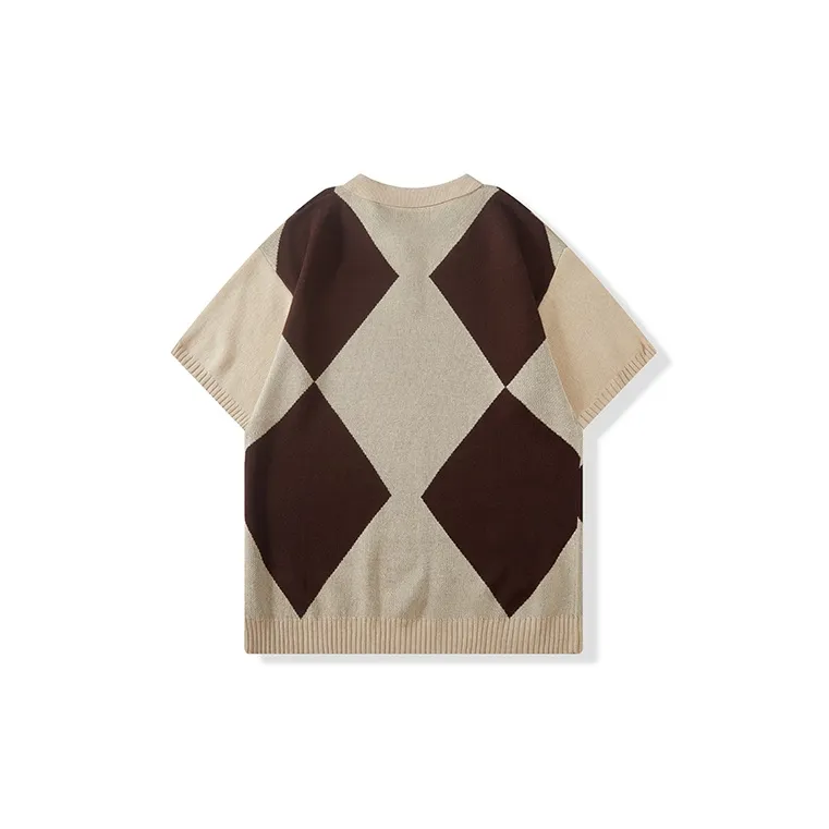 I'm David Polo Shirt Men's Apricot-1