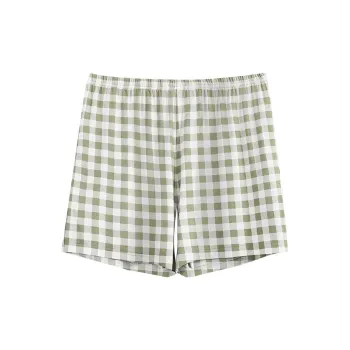 The Story Of The Flower Season Pajama Pants Women's Green
