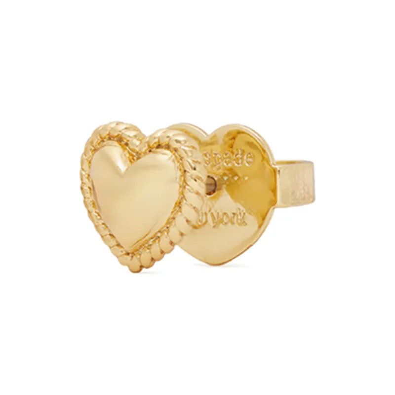 Kate Spade Copper Stud Earrings Women's Gold-1