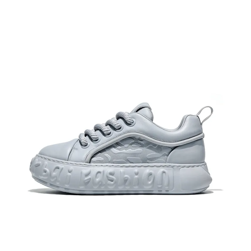 MOERBAI Breathable Lightweight Height Increasing Low-Top Casual Shoes Men's-5