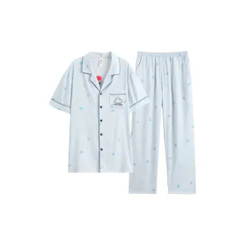 FENTENG Pajama Set Men's Rainwater Blue
