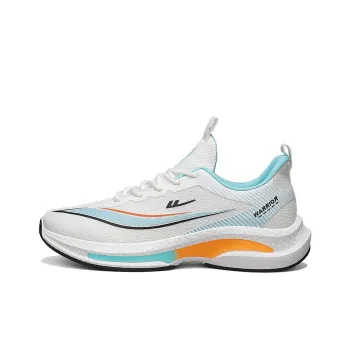 WARRIOR Running Shoes Men Low Top Orange