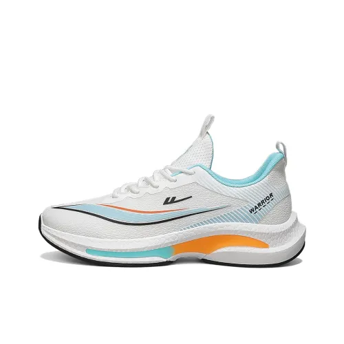 WARRIOR Running Shoes Men Low Top Orange
