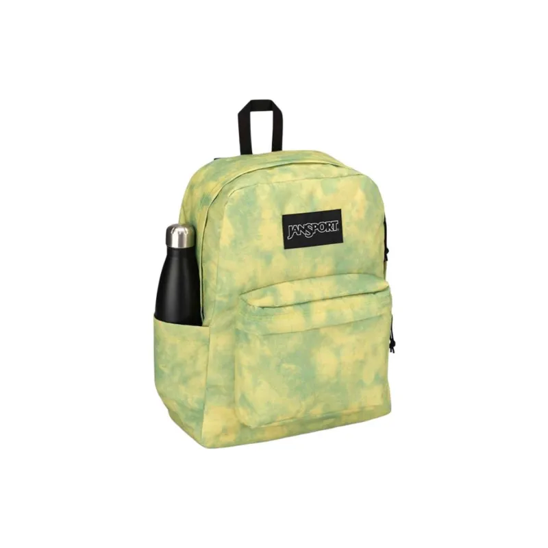 JanSport Fabric Backpack Unisex Yellow Green-2