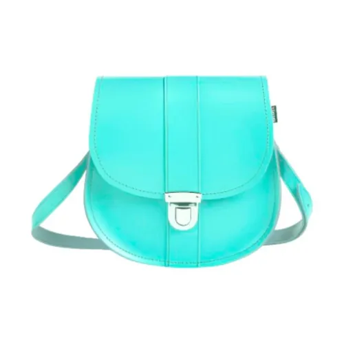 Zatchels Shoulder Bags Shell Blue