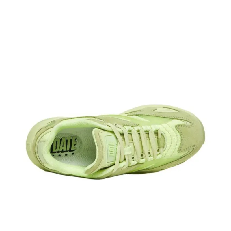 D.A.T.E Low-Top Casual Shoes Women's Green-4