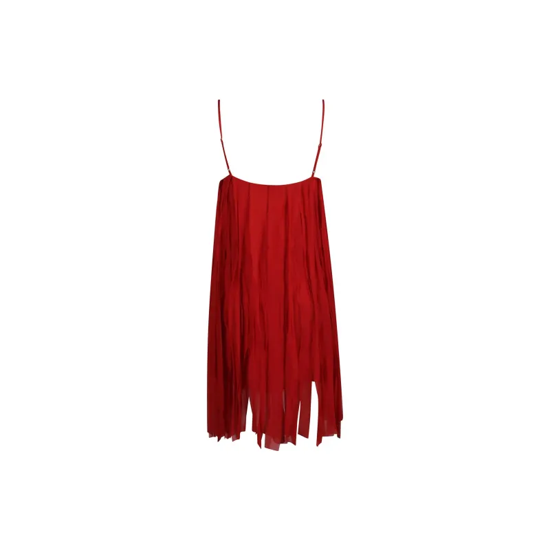 Blumarine Slip Dresses Women's Red-1