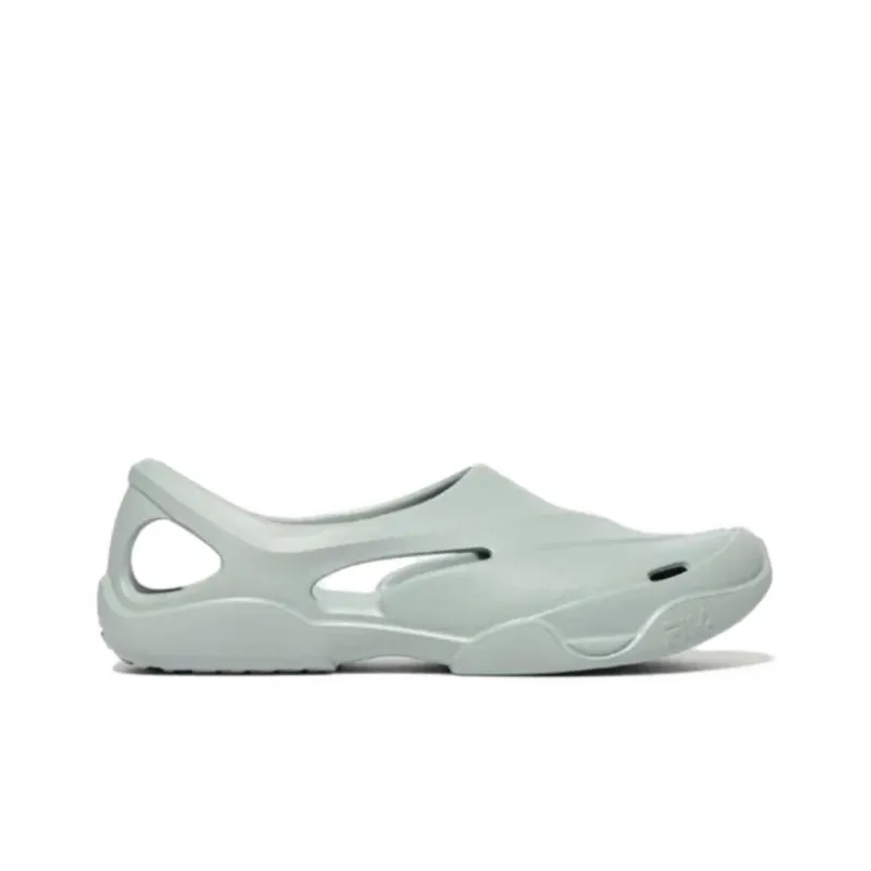 FILA Abrasion Resistant Slip Resistant Closed Toe Slippers Unisex Cyan-1