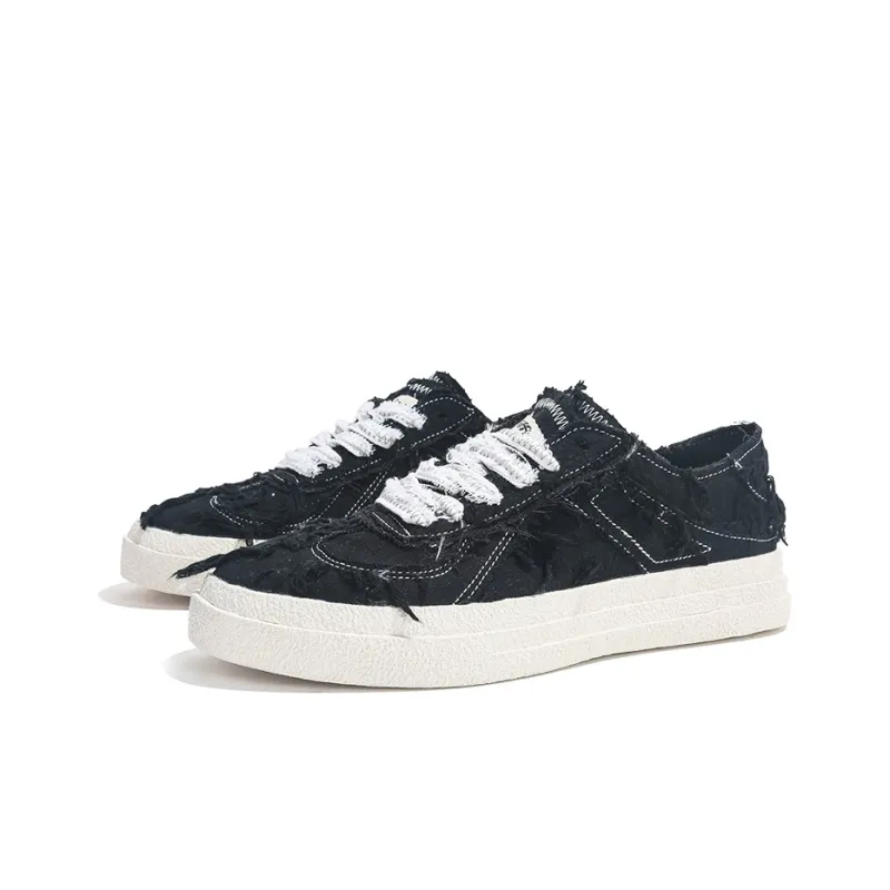Jifffly Skateboard Shoes Unisex Low Top White-9