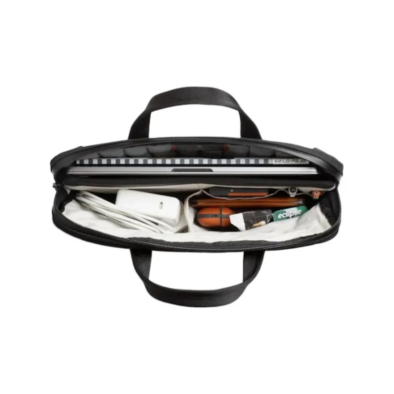 BELLROY Recycled Nylon Shoulder Bag, Crossbody Bag, Handbag Unisex Black-2