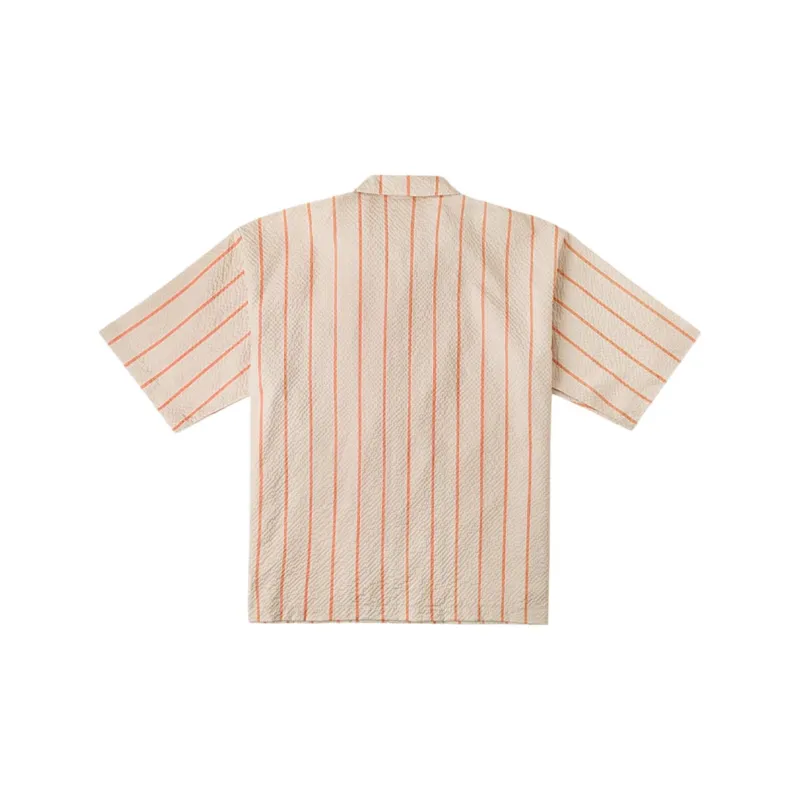 Vans Shirt Unisex Orange Stripes-1