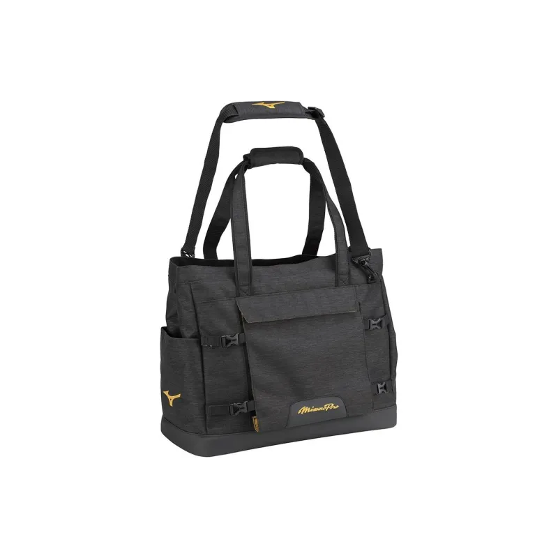 Mizuno Polyester Shoulder Bag Crossbody Bag Handbag Unisex Black-0