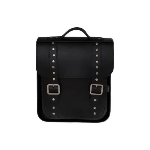 Zatchels Backpacks Black Gothic Studs