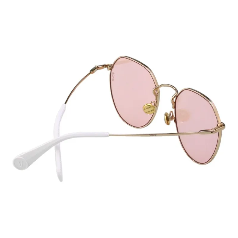 VEDI VERO Oval Sunglasses Unisex Silver-3