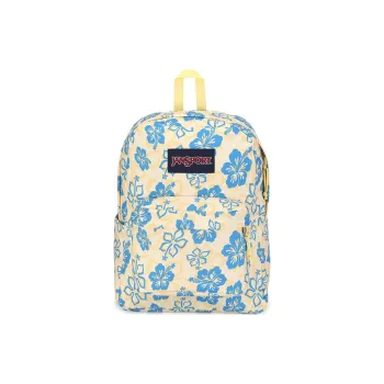 JanSport Polyester Backpack Unisex Yellow Blue