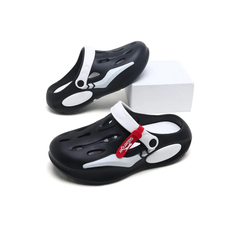 Slazenger Clogs Men's Black White-4