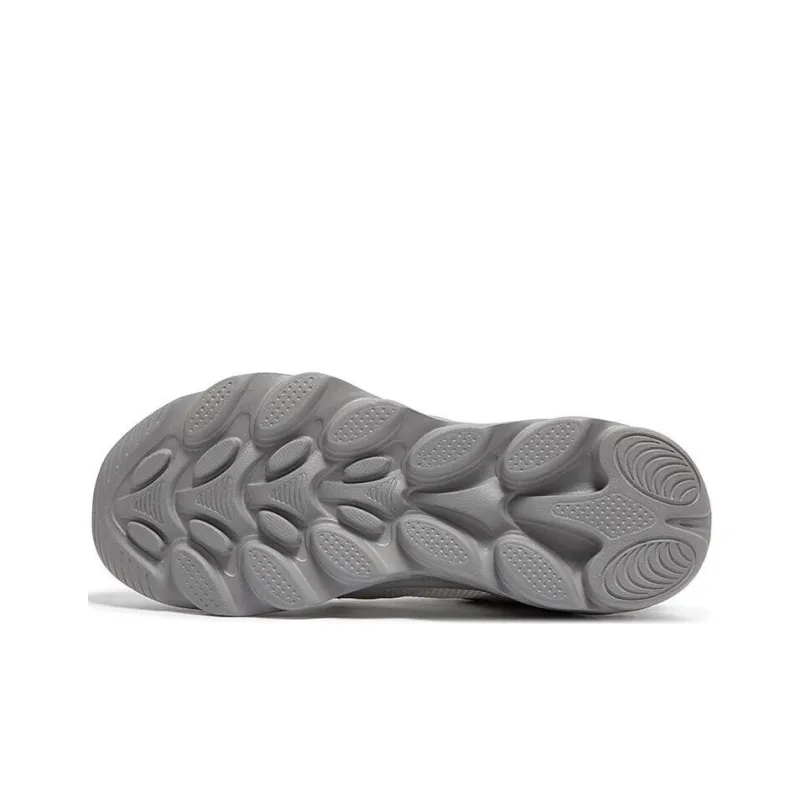 361° Abrasion Resistant Low Top Running Shoes Women's Gray-4