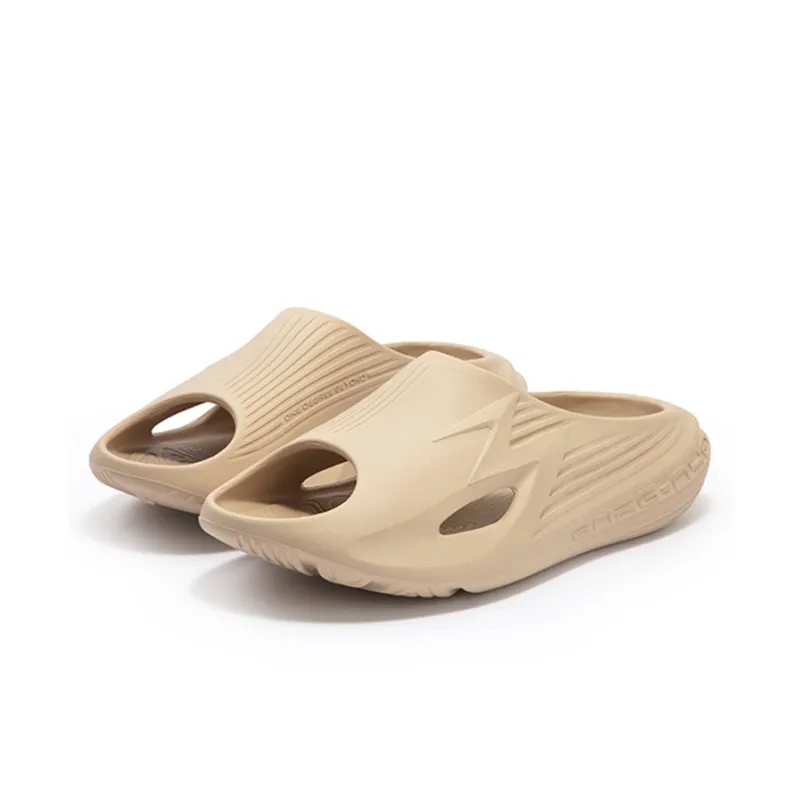 361° Slip Resistant Slide Slippers Unisex Apricot Tea Brown-2