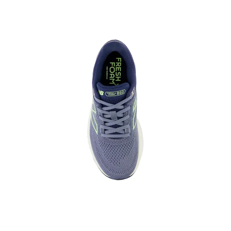 New Balance Fresh Foam X 860v14 Arctic Grey Sea Salt Bleached Lime Glo Women's-3
