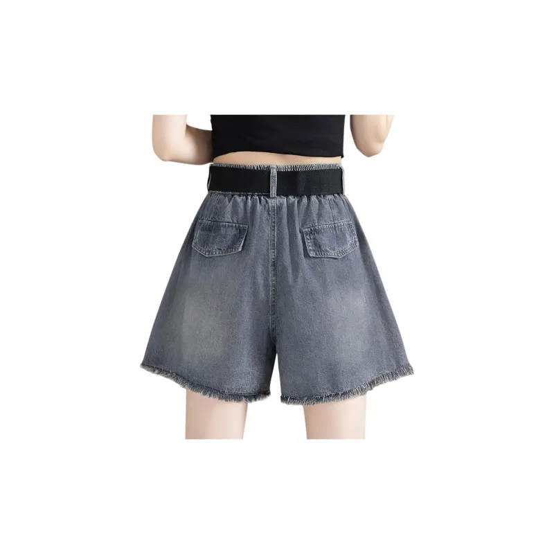 Cypress House Denim Shorts Women's Vintage Dark Blue-1