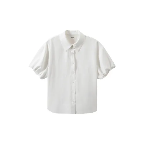 Inman Shirts Women's Cloud White