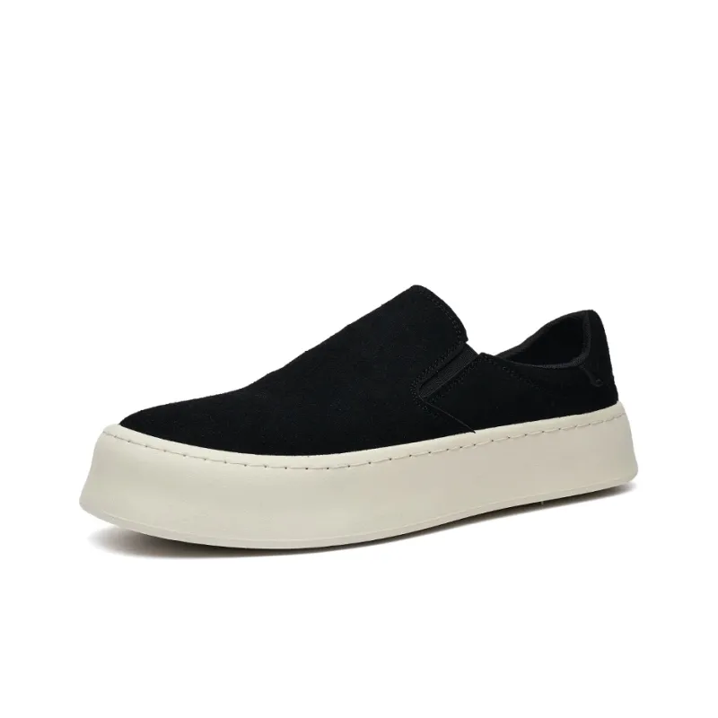 AAA SINCE 1955 Wear-Resistant Lightweight Height Increasing Low-Top Skateboard Shoes Men's-0