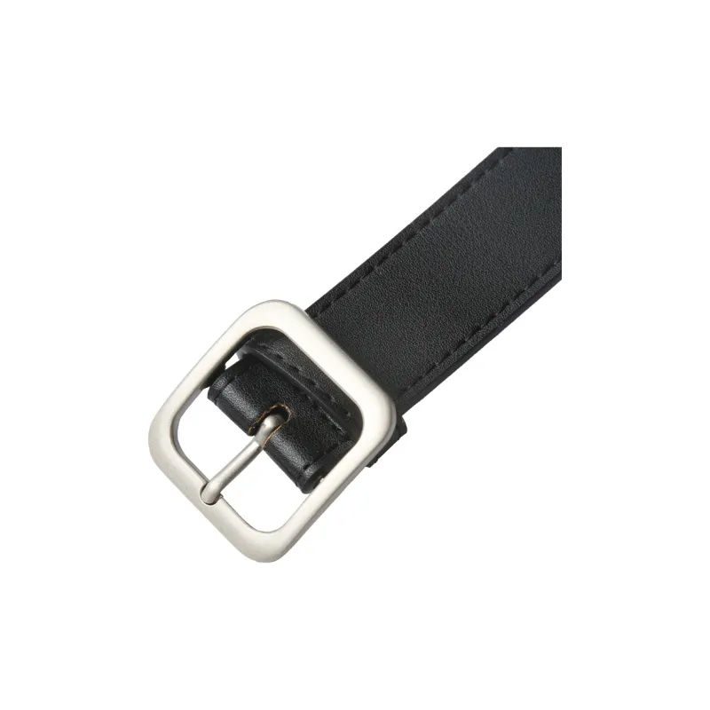 TUCANO Bovine Split Transfer Leather Leather Belts Women's Black 2.8cm-2