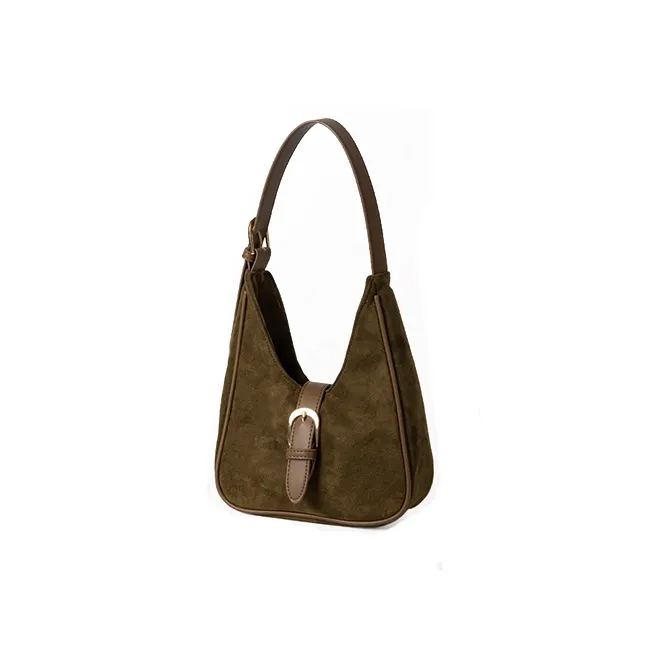 H YXIANG Suede With PU Handbag, Shoulder Bag Women's-10