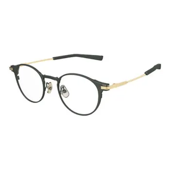Four Nines Pure Titanium Oval Eyeglass Frames Unisex Black