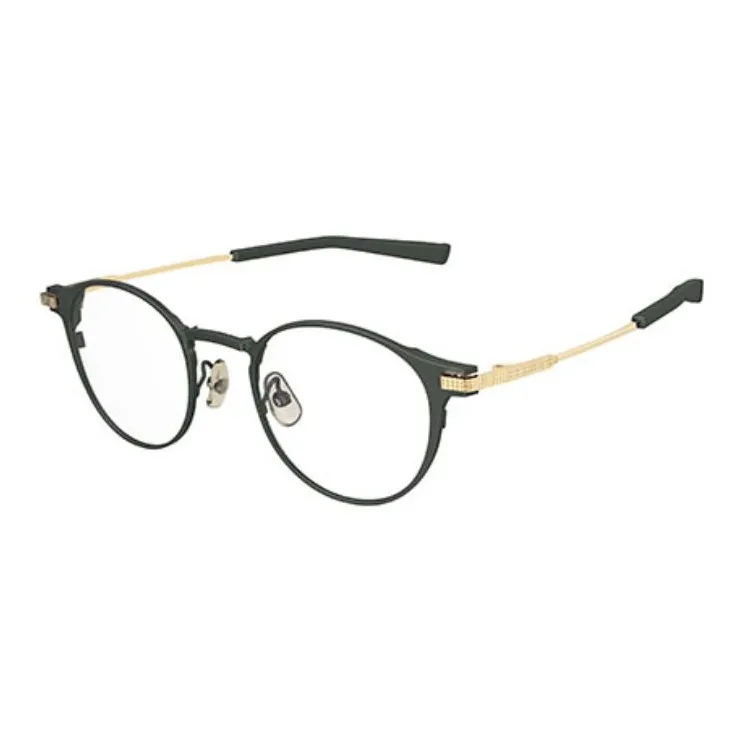 Four Nines Pure Titanium Oval Eyeglass Frames Unisex Black-0