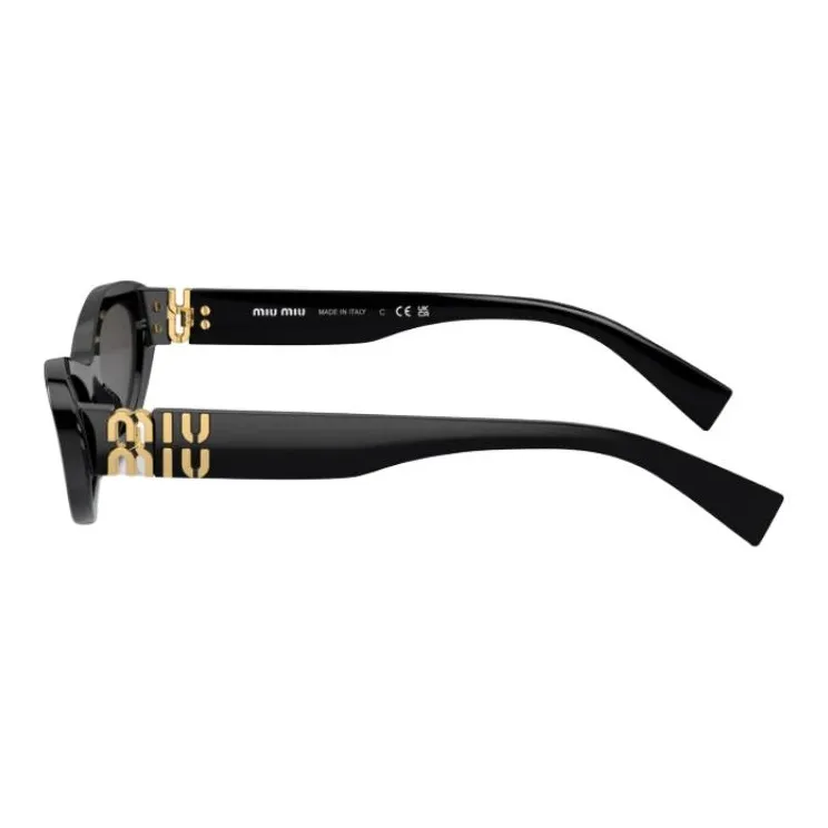 MIU MIU Oval Frame Sunglasses-1
