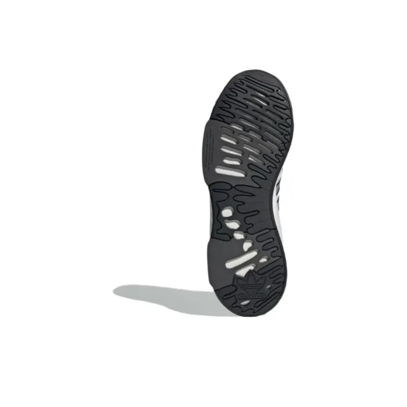 Adidas Hi-Tail 2.0 Non-slip Lightweight Mid-Top Casual Running Shoes Unisex White Gray-4