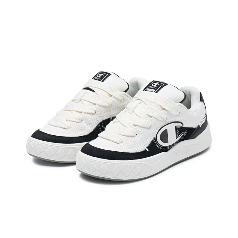 Champion Campus Atomic 1 Atomic Shoes Anti Slip Wear Resistant Low Top Skateboard Shoes Unisex Black-2