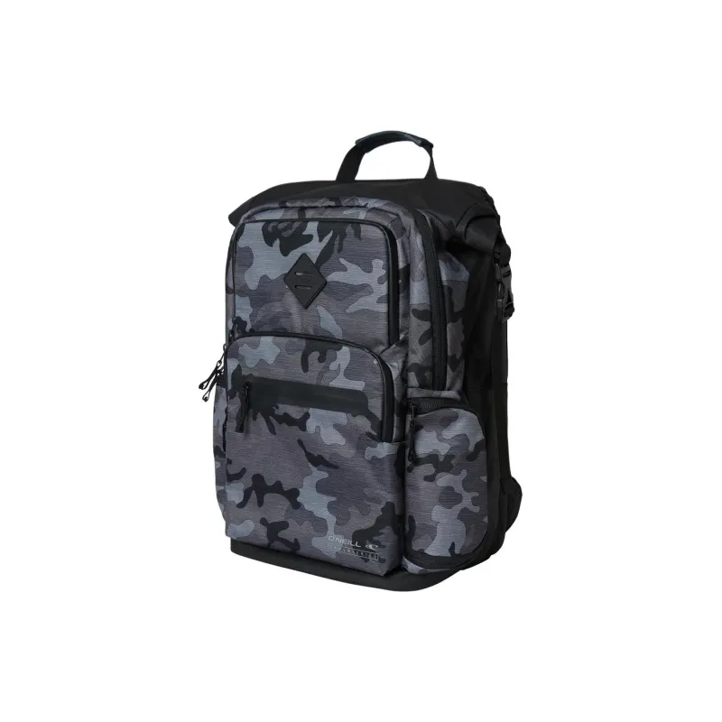 O'Neill Polyester With PU Backpack Men's Camouflage-1